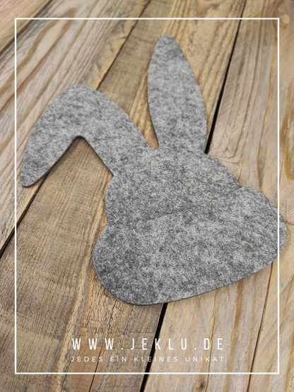 Filzrohling - Geschenktasche - Hase klein (1 Stück)