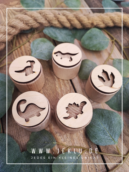 Spielen und Lernen - Knet- und Sandstempel - Dinosaurier