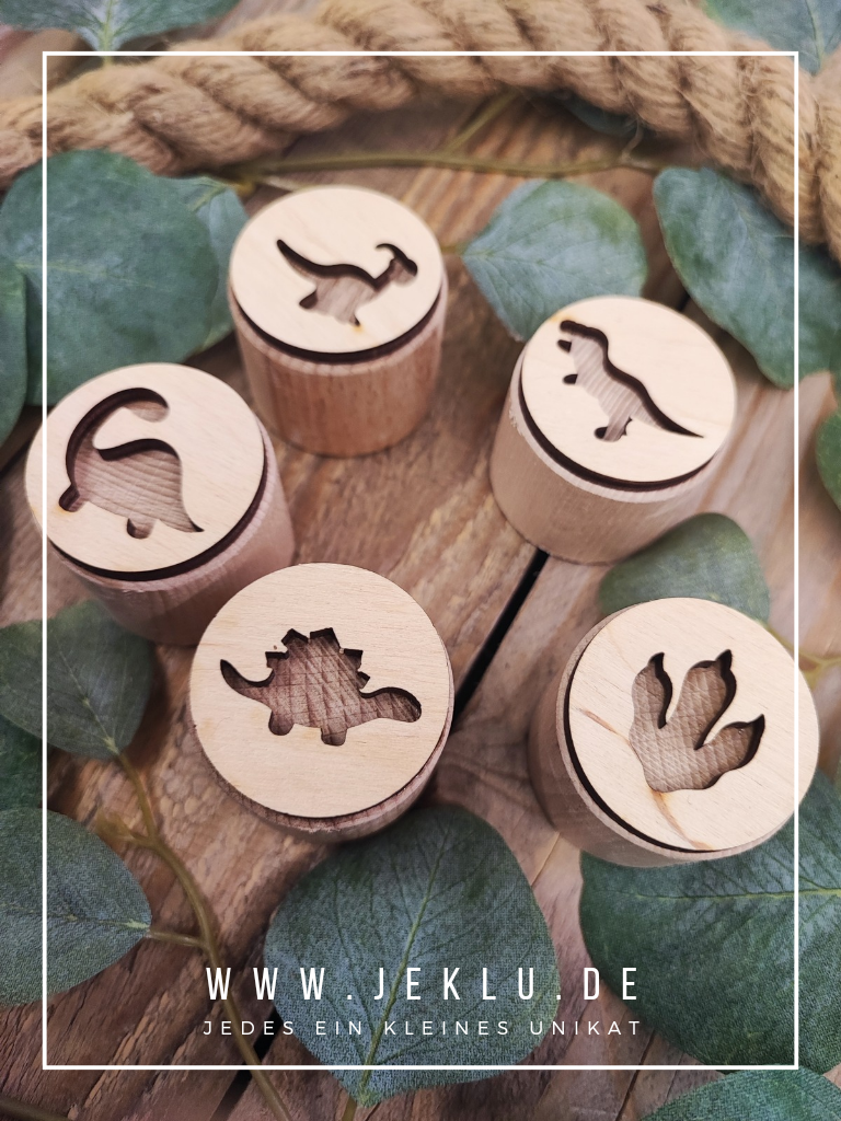 Spielen und Lernen - Knet- und Sandstempel - Dinosaurier
