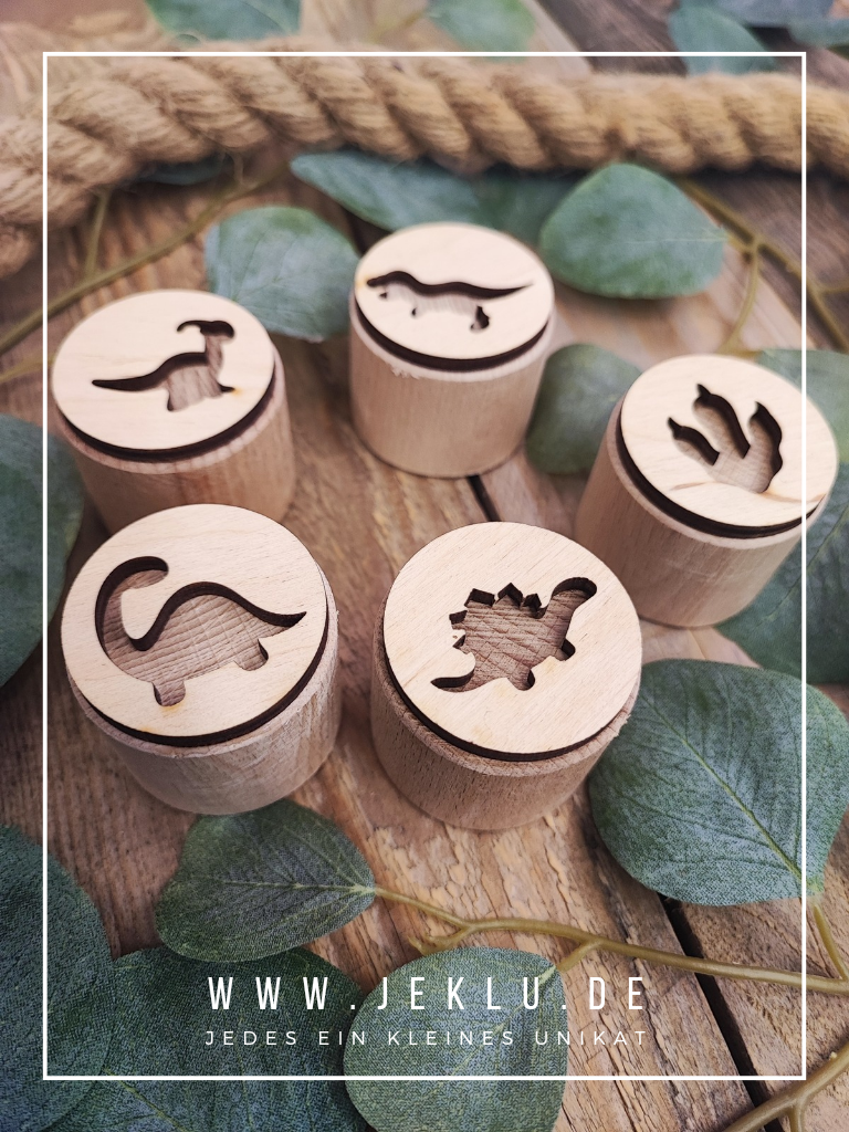 Spielen und Lernen - Knet- und Sandstempel - Dinosaurier