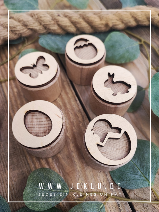 Spielen und Lernen - Knet- und Sandstempel - Frühling / Ostern