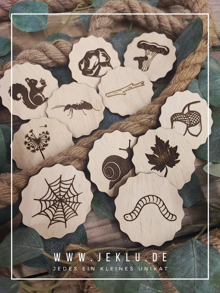 Spielen und Lernen - Memory - Waldmemory
